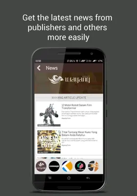 Wayang android App screenshot 7